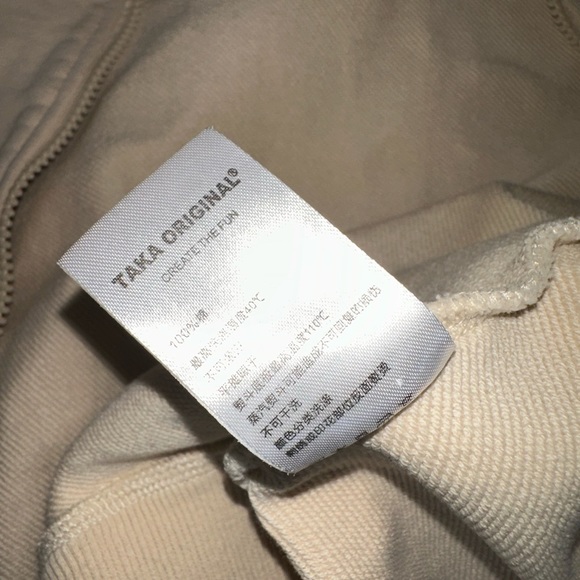 TAKA ORIGINAL Mens size L hoodie full zip graphics - Picture 13 of 13